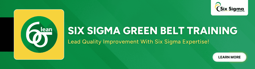 Six Sigma Green Belt Training