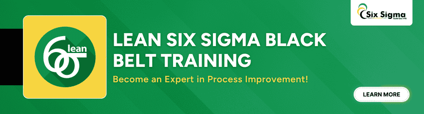 Join for the Best Lean Six Sigma Black Belt Training for Professionals