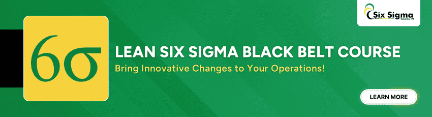 Lean Six Sigma Black Belt Training