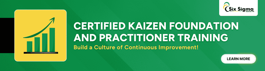 Certified Kaizen Foundation and Practitioner Training